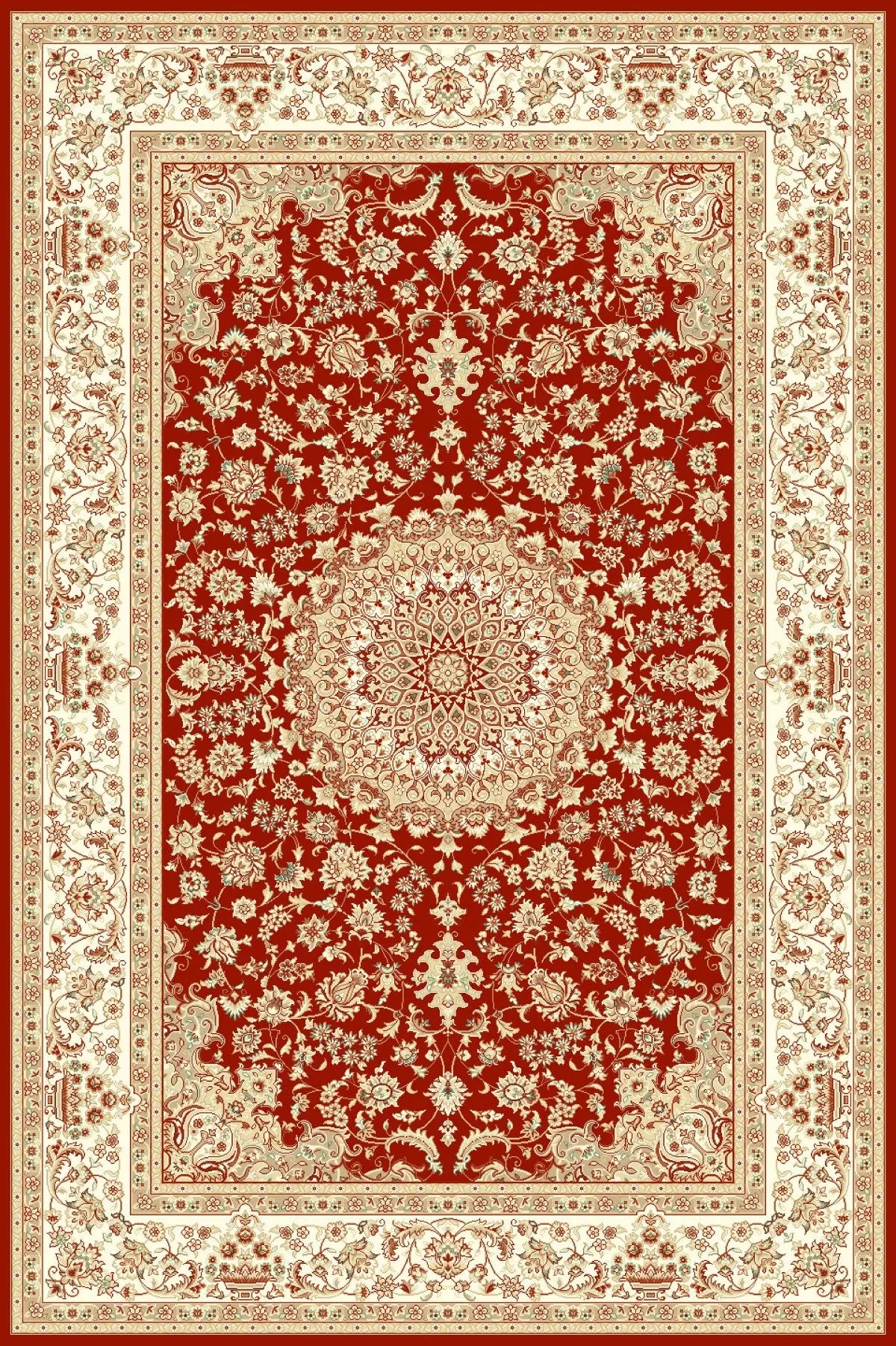 OS 09 Persian Style Premium Quality Anti slip Floor Rug - Super Outlets - Super Outlets