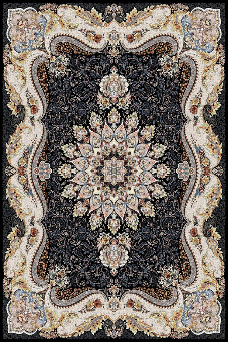 OS 11 Persian Style Premium Quality Anti slip Floor Rug - Super Outlets - Super Outlets