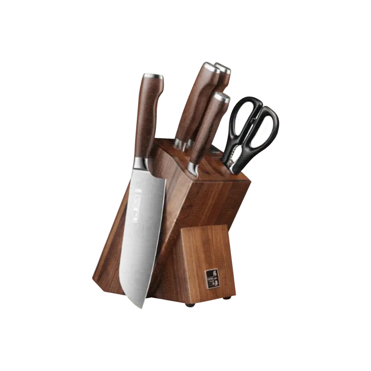 Master Z Shionm 6-Piece Knife Block Set MasterZ 张小泉