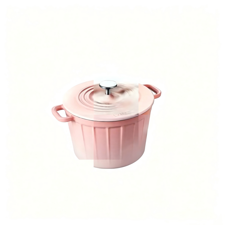 2.7L Enameled Cast Iron “Fast Stew” Rice Pot Super Outlets