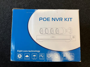 4-Channel POE NVR Security Kit Super Outlets