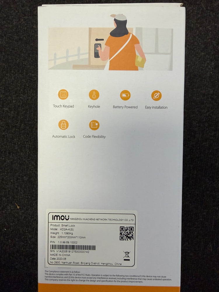 IMOU KD2A Smart Deadbolt Super Outlets