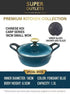 18cm Chinese Koi Carp Enameled Cast Iron Small Wok – 1.3L Super Outlets
