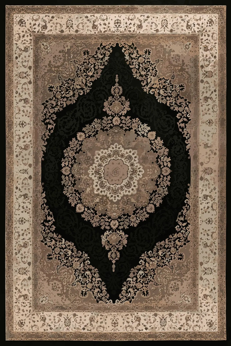 OS 17 Persian Style Premium Quality Anti slip Floor Rug - Super Outlets - Super Outlets
