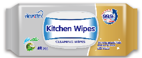 Premium Kitchen Wipes Hearttex