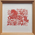 Galloping Horse Paper Cutting Art | Handmade Chinese Success and Prosperity Wall Decor - Super Outlets