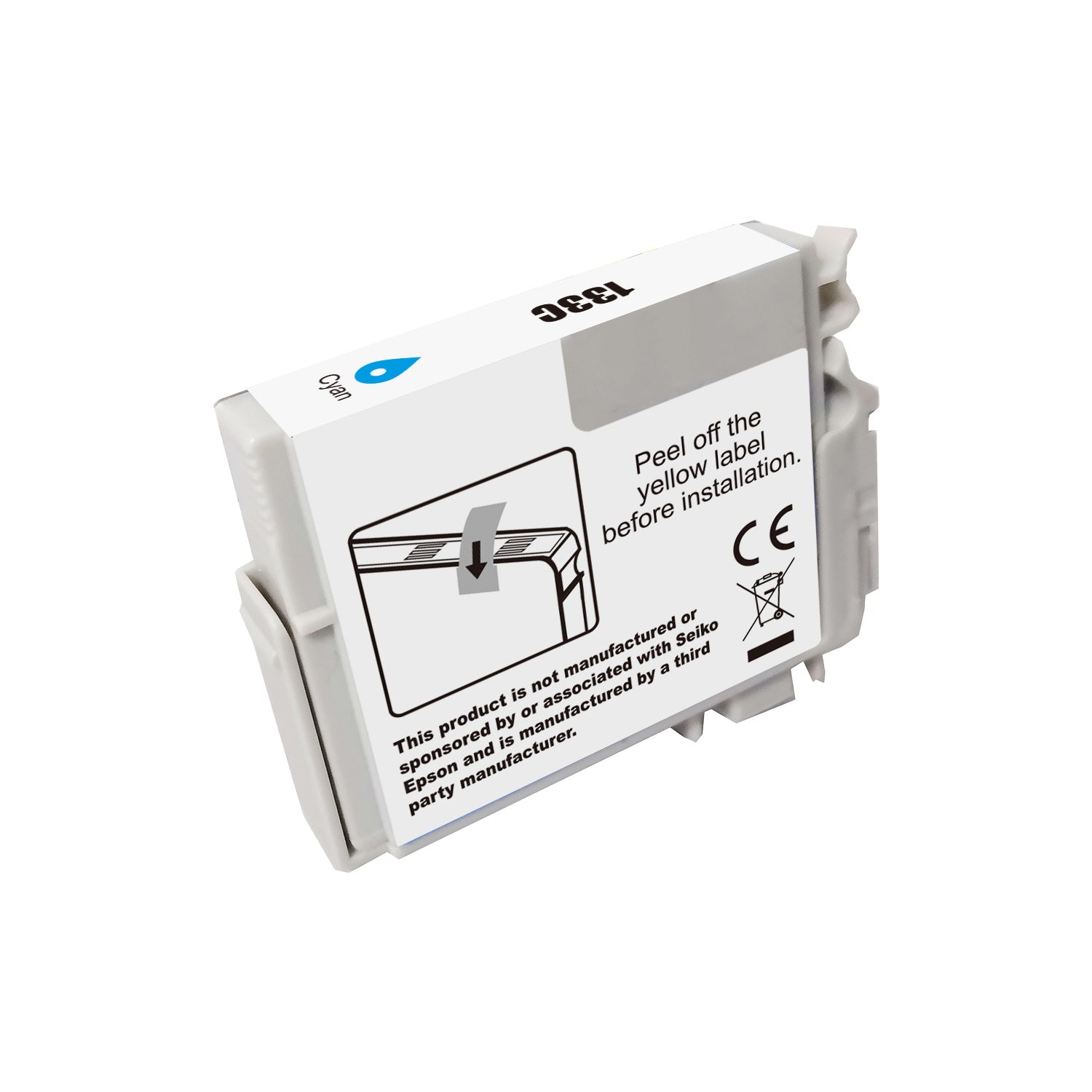 Compatible Epson 133 Cyan Ink Cartridge - AS-133C