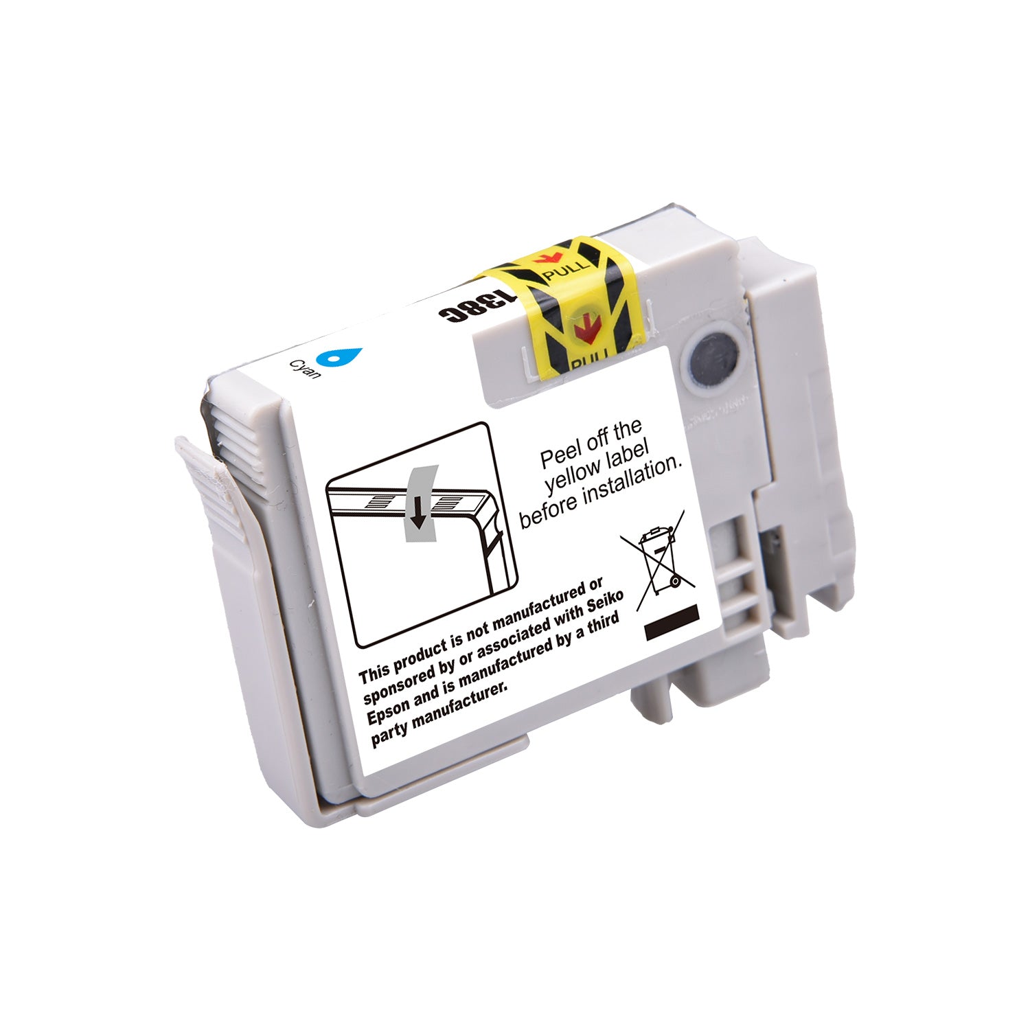 Compatible Epson 138 Cyan Ink Cartridge - AS-138C