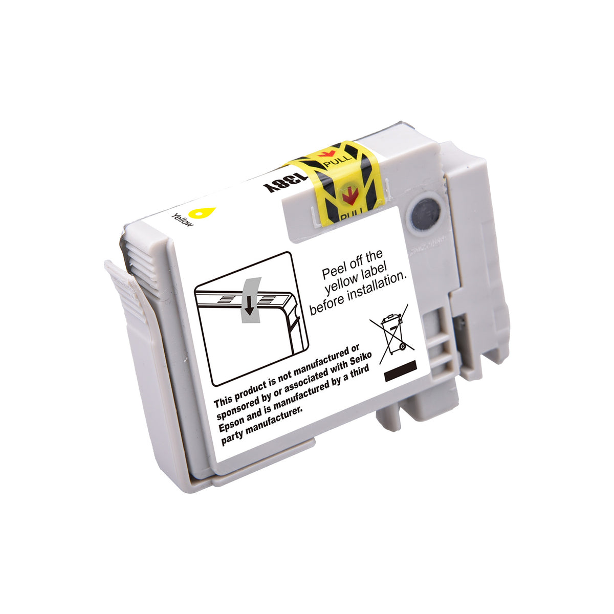 Compatible Epson 138 Yellow Ink Cartridge - AS-138Y