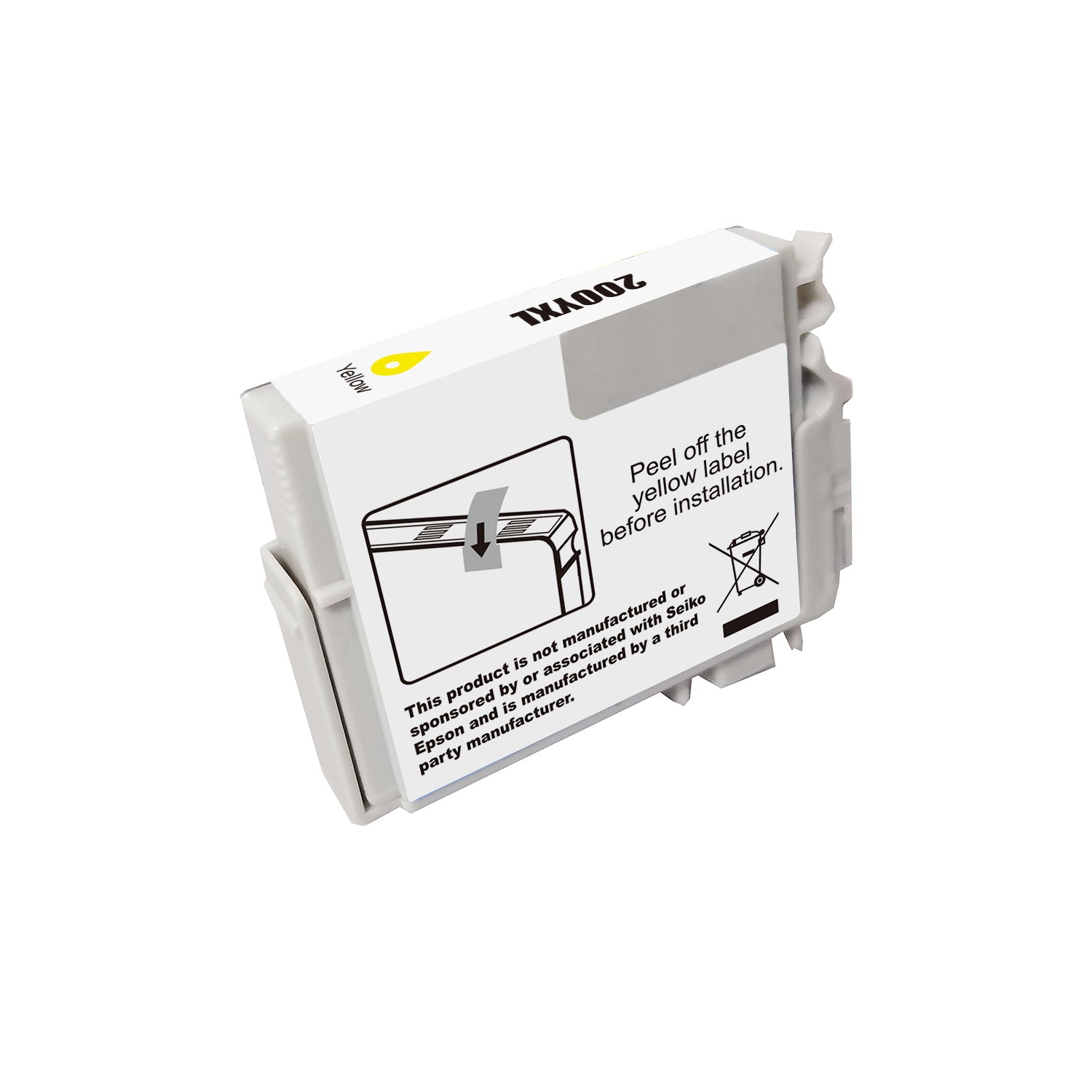 Compatible Epson 200XL Yellow Ink Cartridge - AS-200YXL