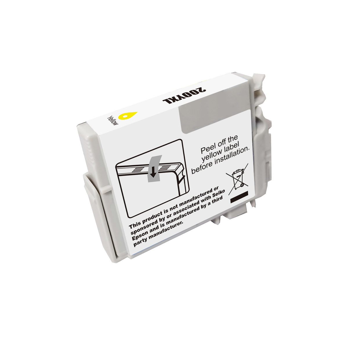 Compatible Epson 200XL Yellow Ink Cartridge - AS-200YXL