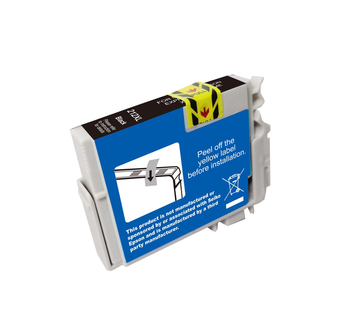 Remanufactured Epson 212XL Black Ink Cartridge - AS-212BXL