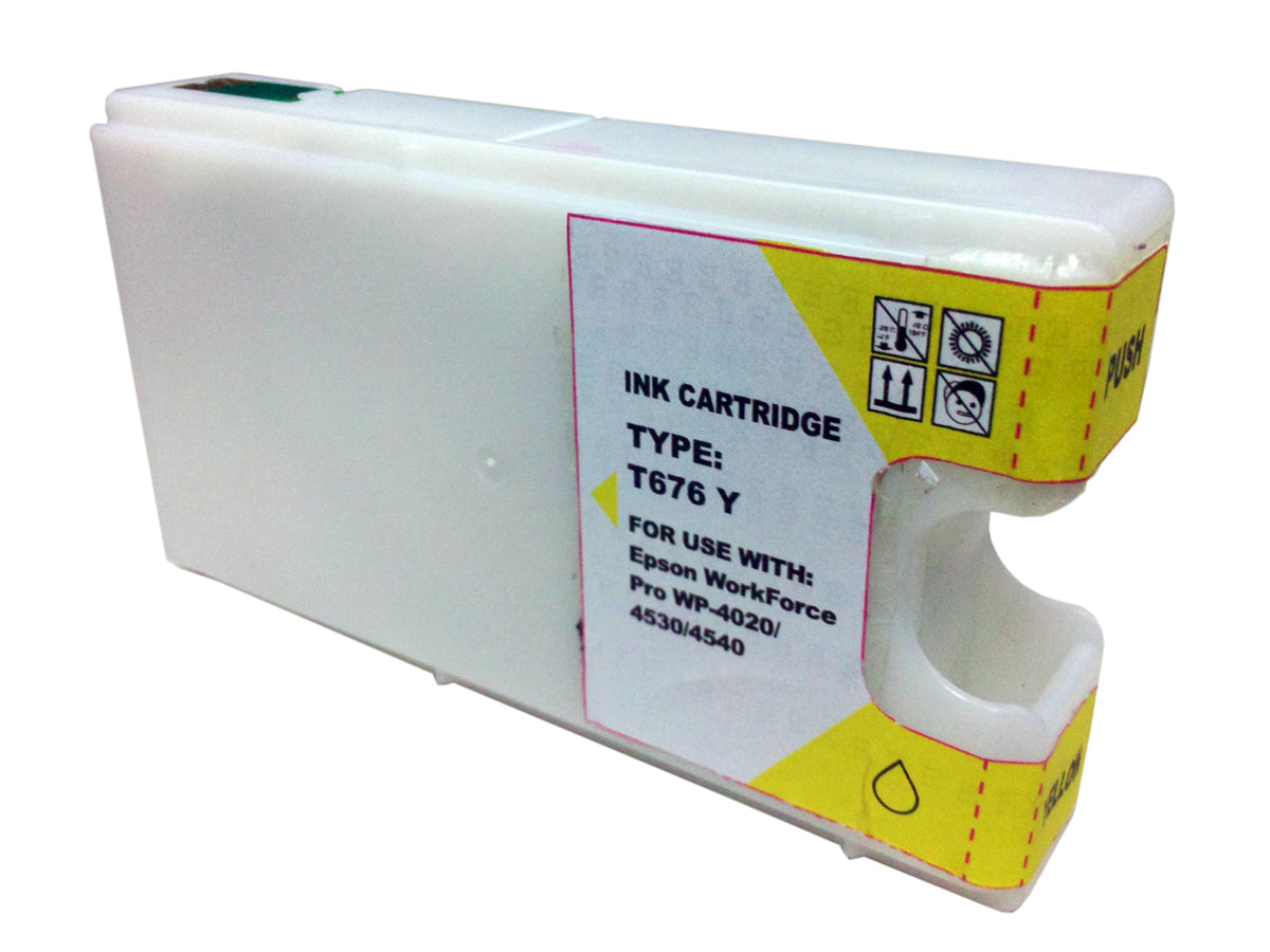 Compatible Epson 676XL Yellow Ink Cartridge - AS-676YXL