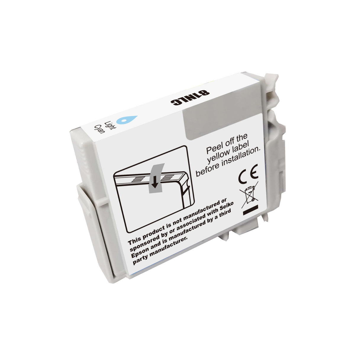 Compatible Epson 81N Light Cyan Ink Cartridge - AS-81NLC