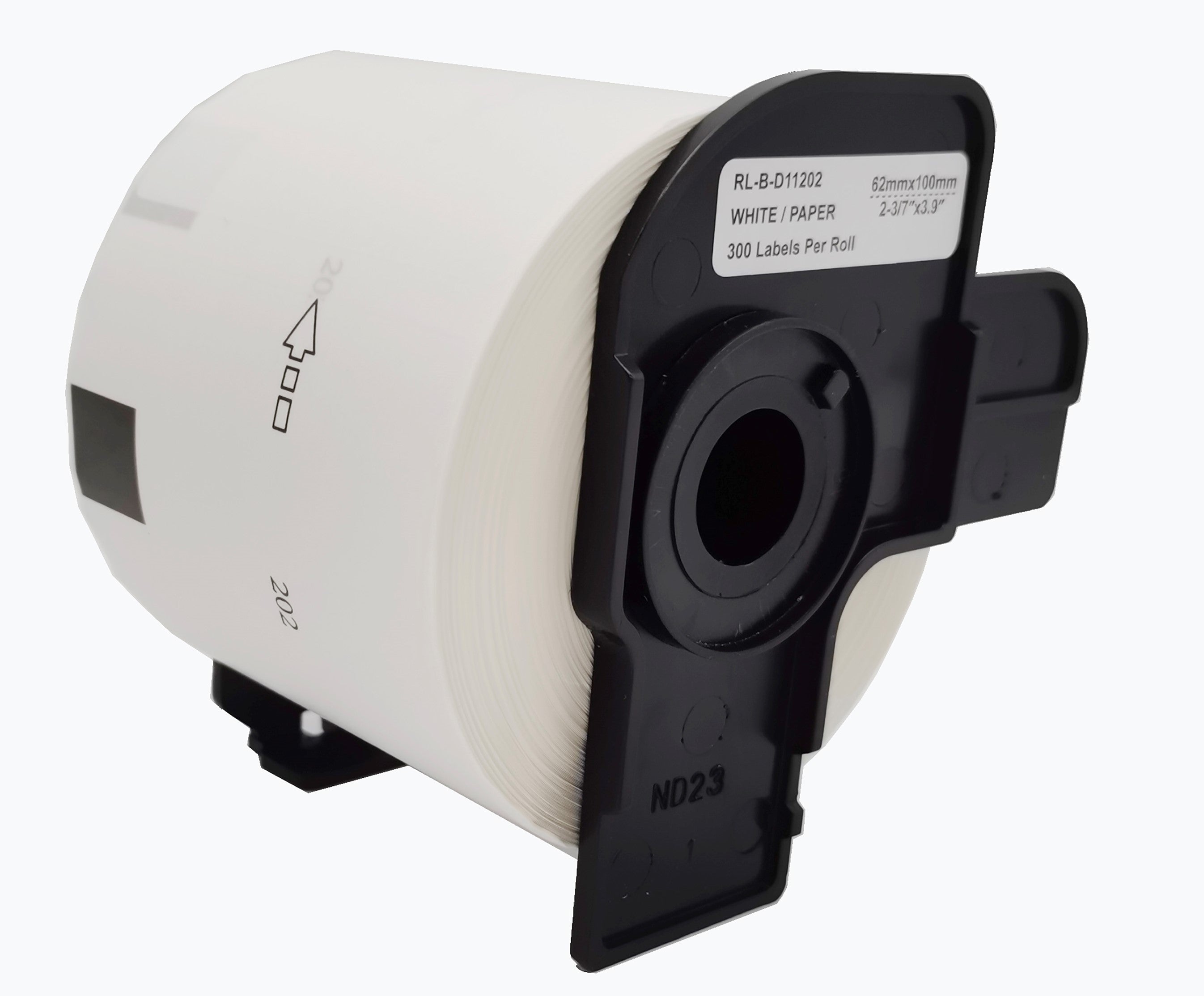 Compatible Brother DK-11202 Shipping Label Roll - 62 x 100mm - Black on White - AS-BDK11202