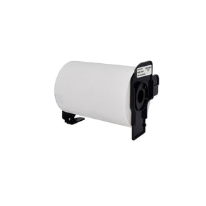 Compatible Brother DK-11241 Large Shipping Label Roll - 102 x 152mm - Black on White - AS-BDK11241