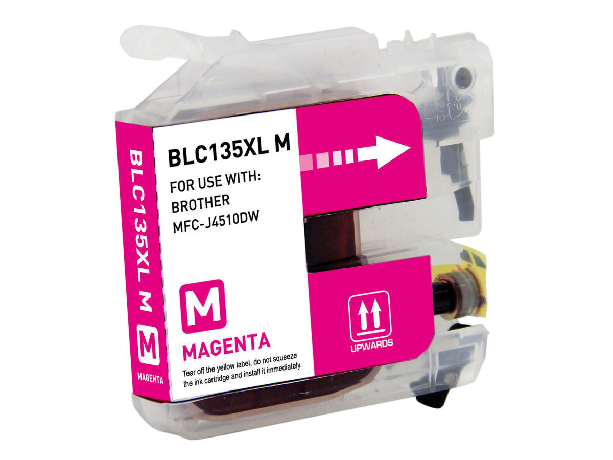 Compatible Brother LC135XL Magenta Ink Cartridge - AS-BR135MXL