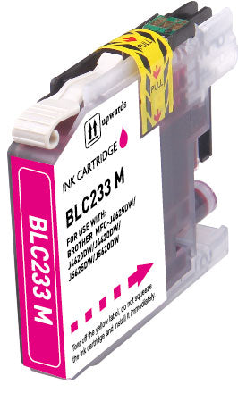 Compatible Brother LC233 Magenta Ink Cartridge - AS-BR233M