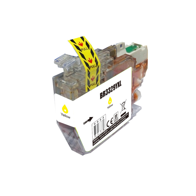 Compatible Brother LC3329XL Yellow Ink Cartridge - AS-BR3329YXL