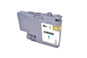 Compatible Brother LC3333 Cyan Ink Cartridge - AS-BR3333C