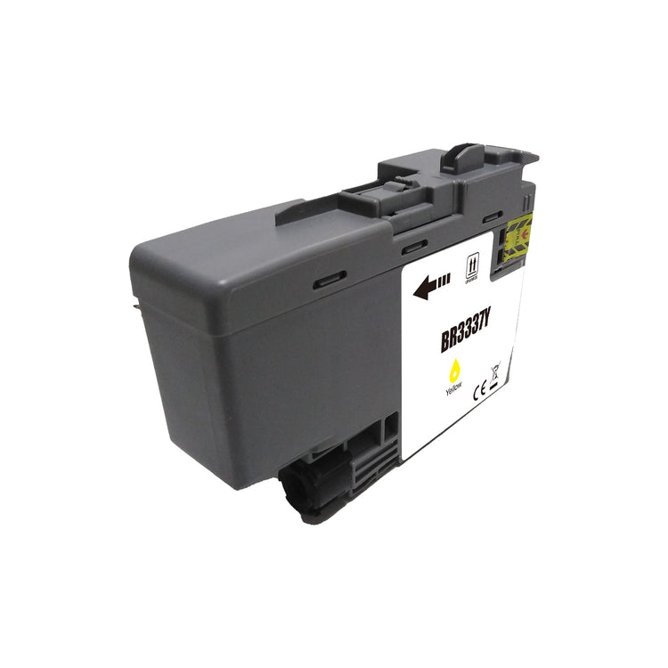 Compatible Brother LC3337 Yellow Ink Cartridge - AS-BR3337Y