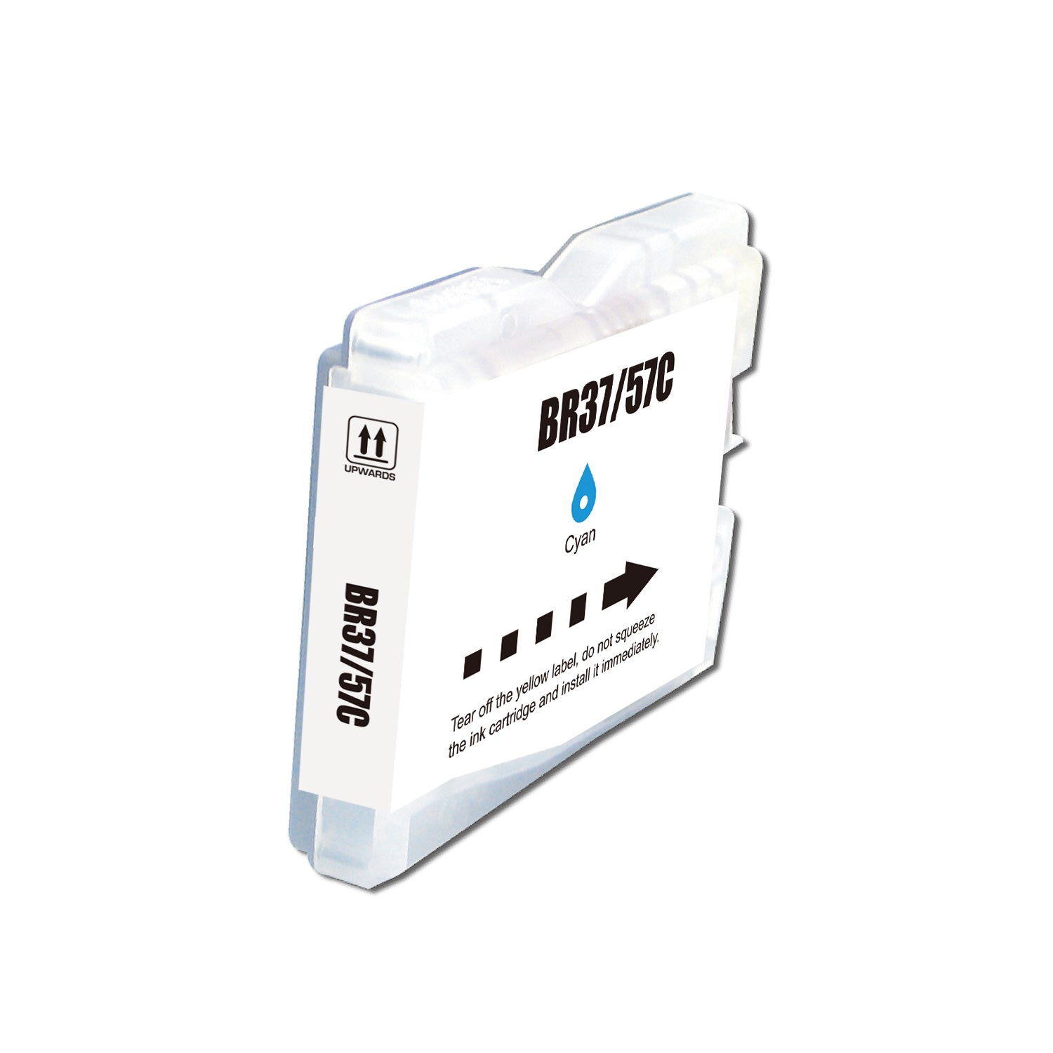 Compatible Brother LC37 / LC57 Cyan Ink Cartridge - AS-BR37/57C