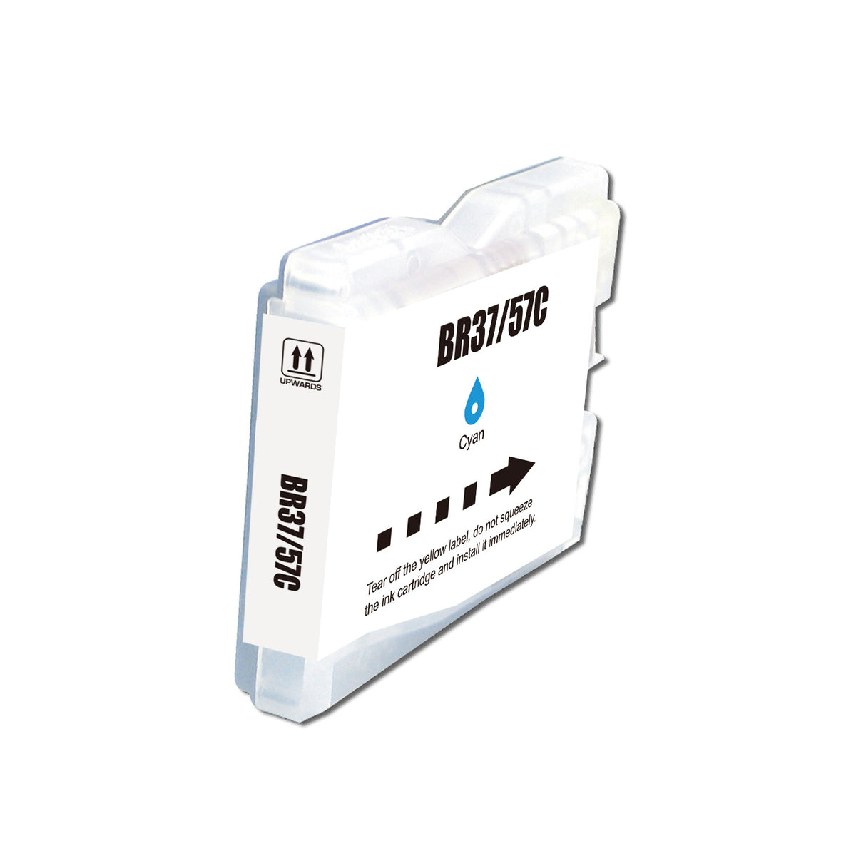 Compatible Brother LC37 / LC57 Cyan Ink Cartridge - AS-BR37/57C