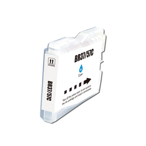Compatible Brother LC37 / LC57 Cyan Ink Cartridge - AS-BR37/57C