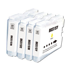 Compatible Brother LC37 / LC57 Ink Cartridge Value Pack - Black Cyan Magenta Yellow - AS-BR37/57VP
