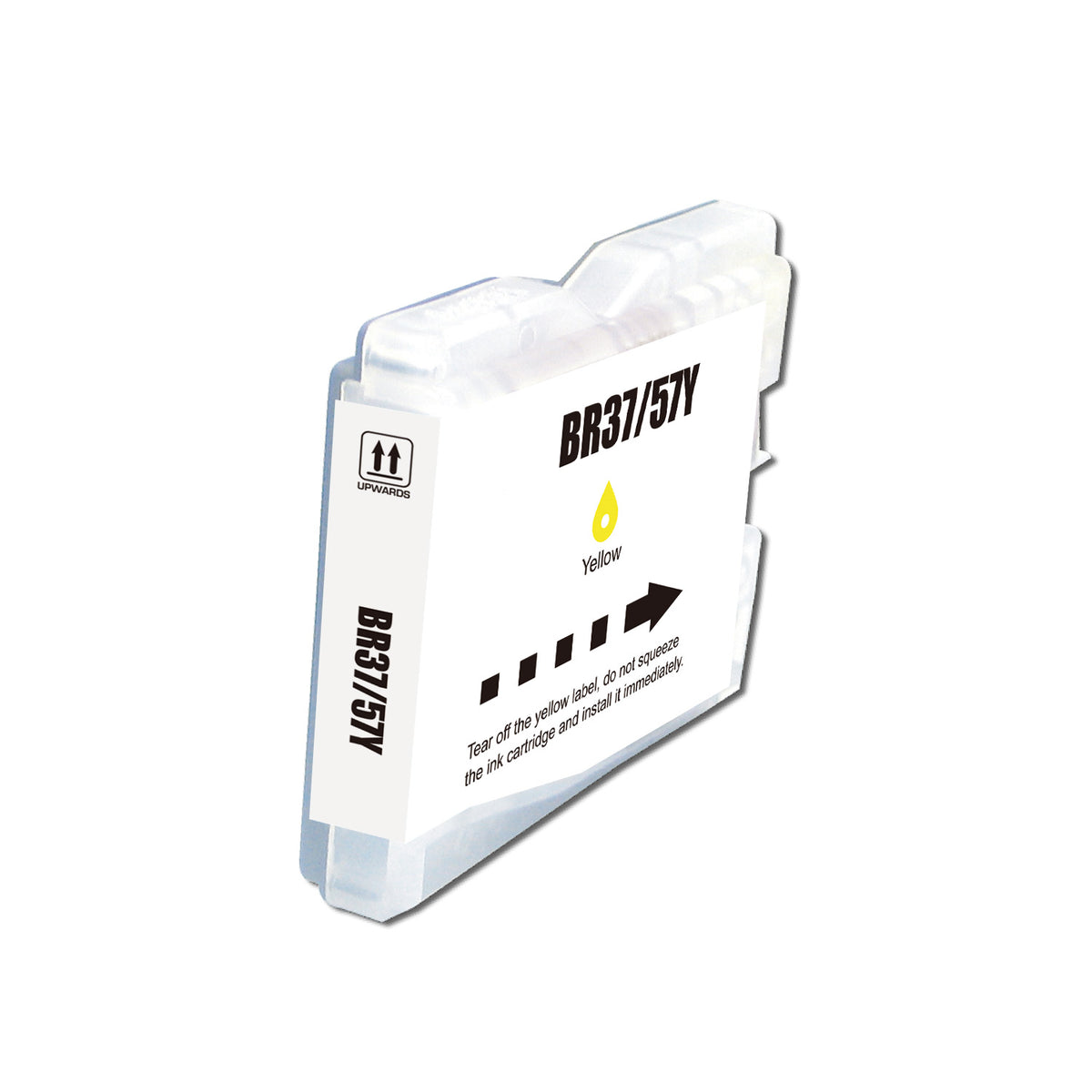 Compatible Brother LC37 / LC57 Yellow Ink Cartridge - AS-BR37/57Y