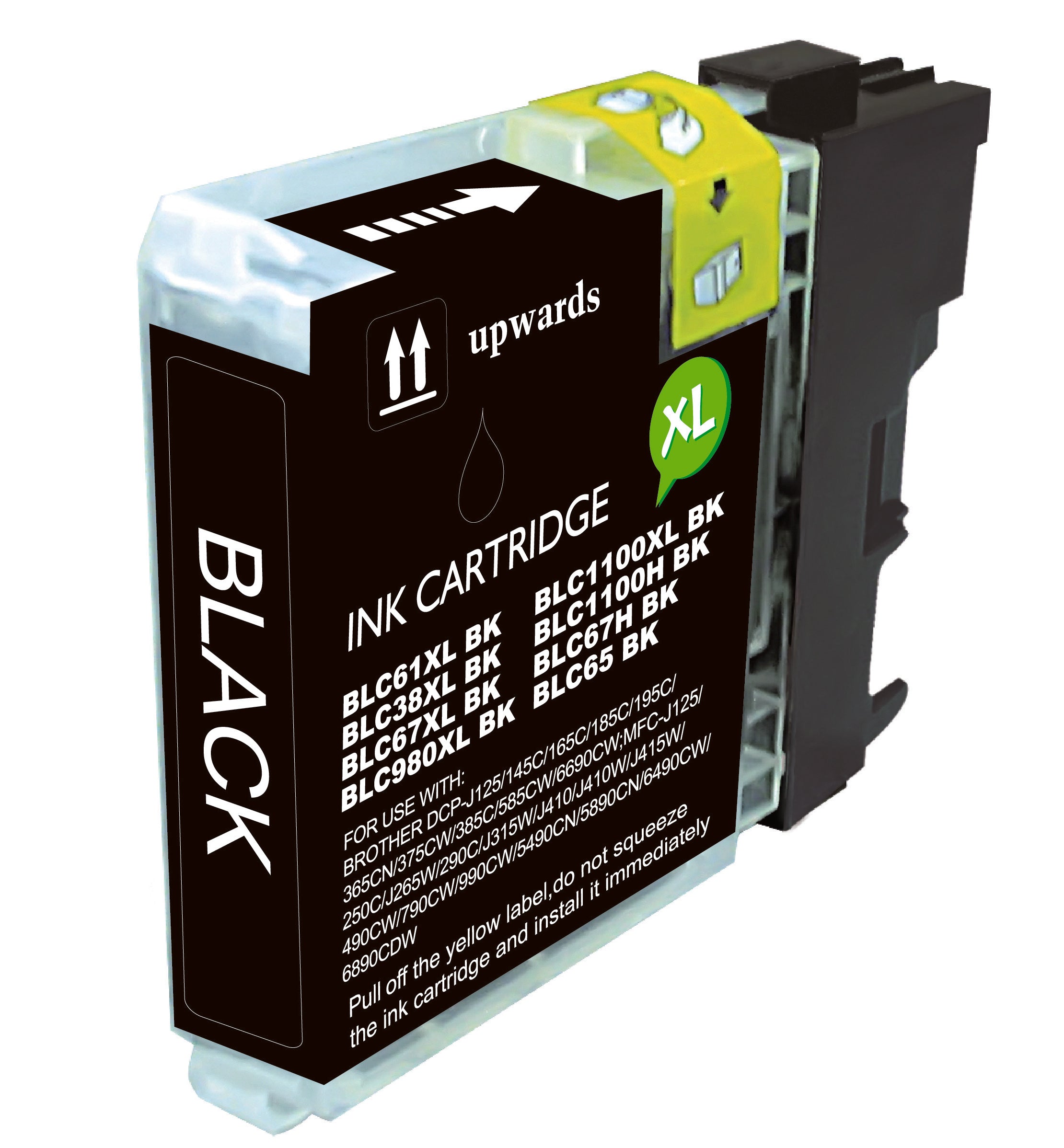 Compatible Brother LC38 / LC67 Black Ink Cartridge - AS-BR38/67B