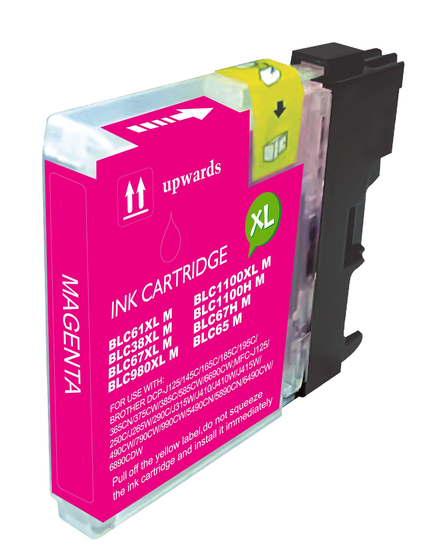 Compatible Brother LC38 / LC67 Magenta Ink Cartridge - AS-BR38/67M