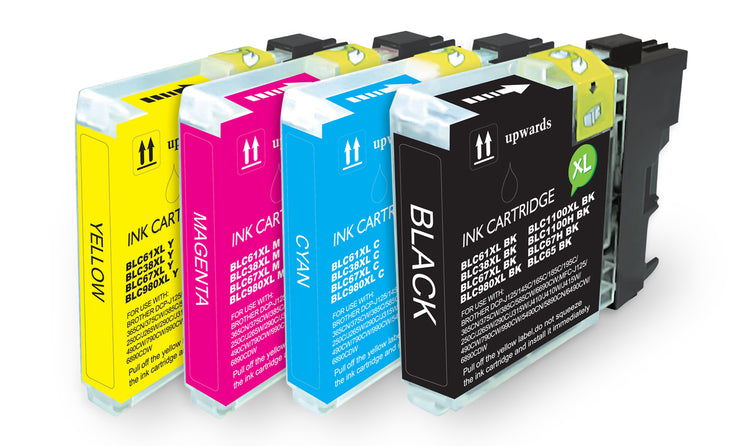 Compatible Brother LC38 / LC67 Ink Cartridge Value Pack - Black Cyan Magenta Yellow - AS-BR38/67VP