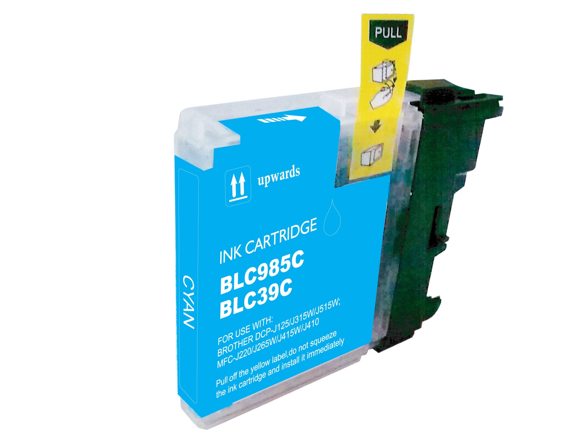 Compatible Brother LC39 Cyan Ink Cartridge - AS-BR39C