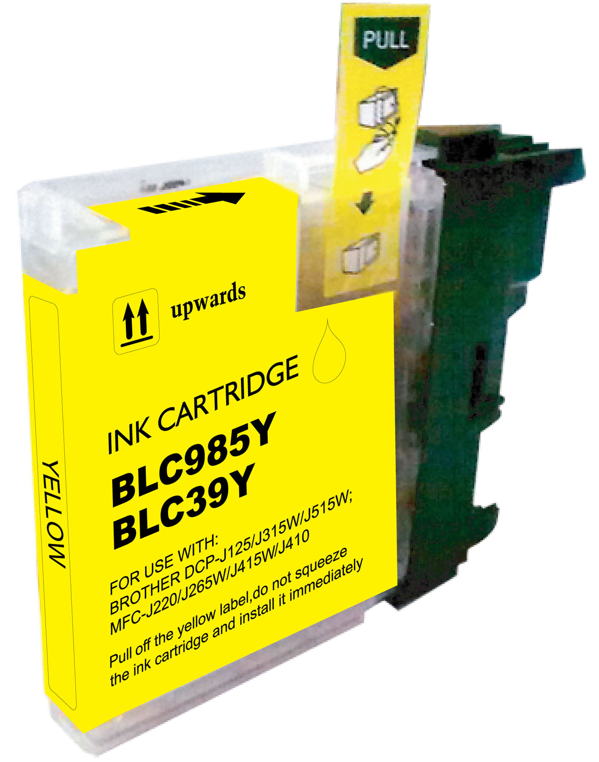 Compatible Brother LC39 Yellow Ink Cartridge - AS-BR39Y