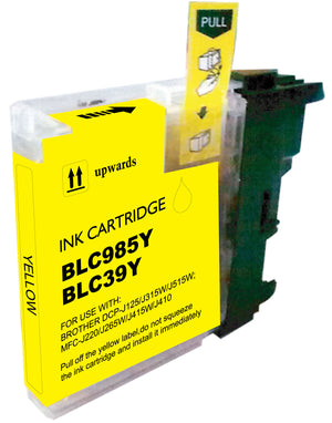 Compatible Brother LC39 Yellow Ink Cartridge - AS-BR39Y