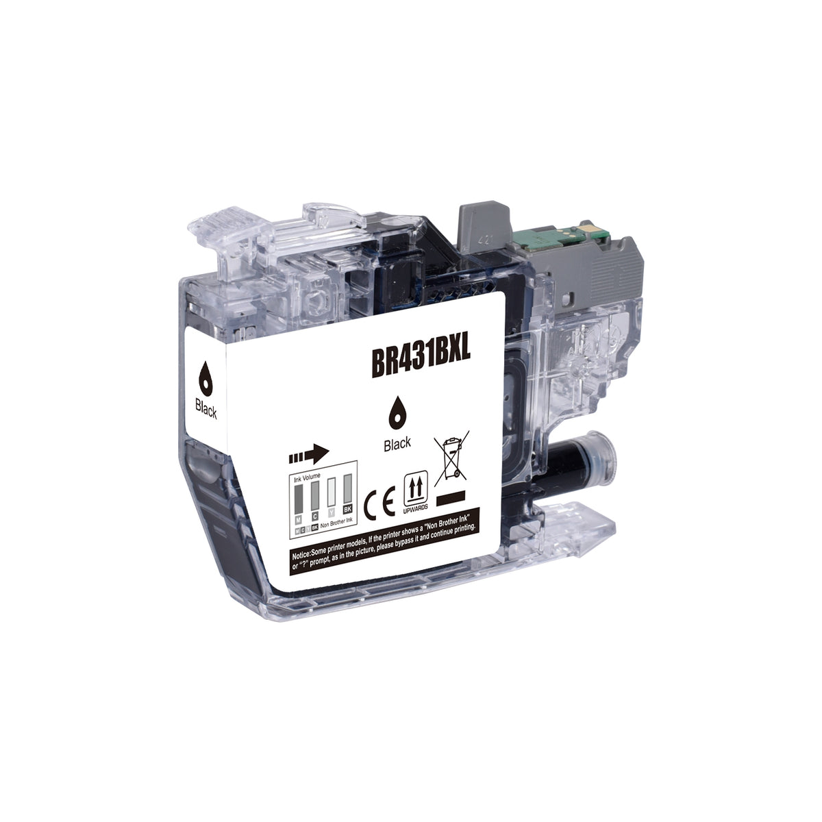 Compatible Brother LC431XL Black Ink Cartridge - AS-BR431BXL