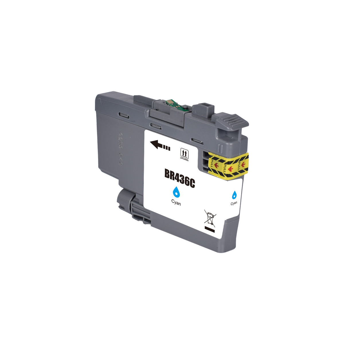 Compatible Brother LC436 Cyan Ink Cartridge - AS-BR436C