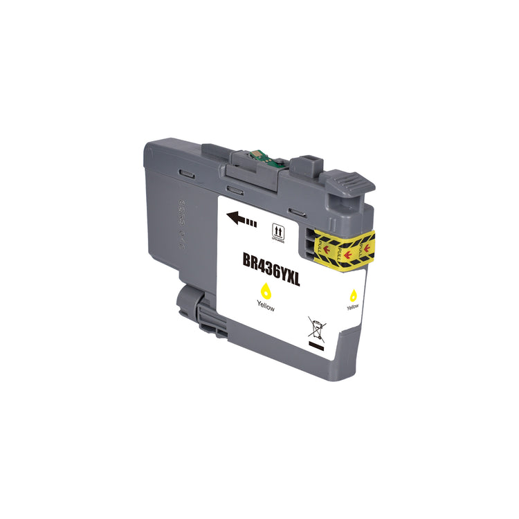 Compatible Brother LC436XL Yellow Ink Cartridge - AS-BR436YXL