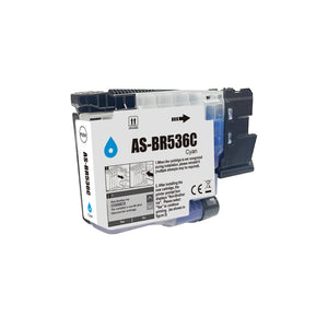 Compatible Brother LC536 Cyan Ink Cartridge - AS-BR536C