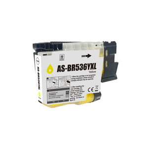 Compatible Brother LC536XL Yellow Ink Cartridge - AS-BR536YXL