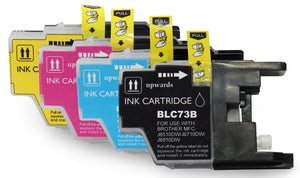 Compatible Brother LC73 Ink Cartridge Value Pack - Black Cyan Magenta Yellow - AS-BR73VP