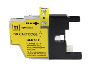 Compatible Brother LC73 Yellow Ink Cartridge - AS-BR73Y
