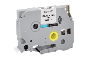 Compatible Brother TZE241 Label Tape - Black on White - 18mm x 8m - AS-BTZE241