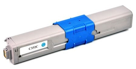 Compatible OKI C332 / MC363 Cyan Toner Cartridge - AS-C332C