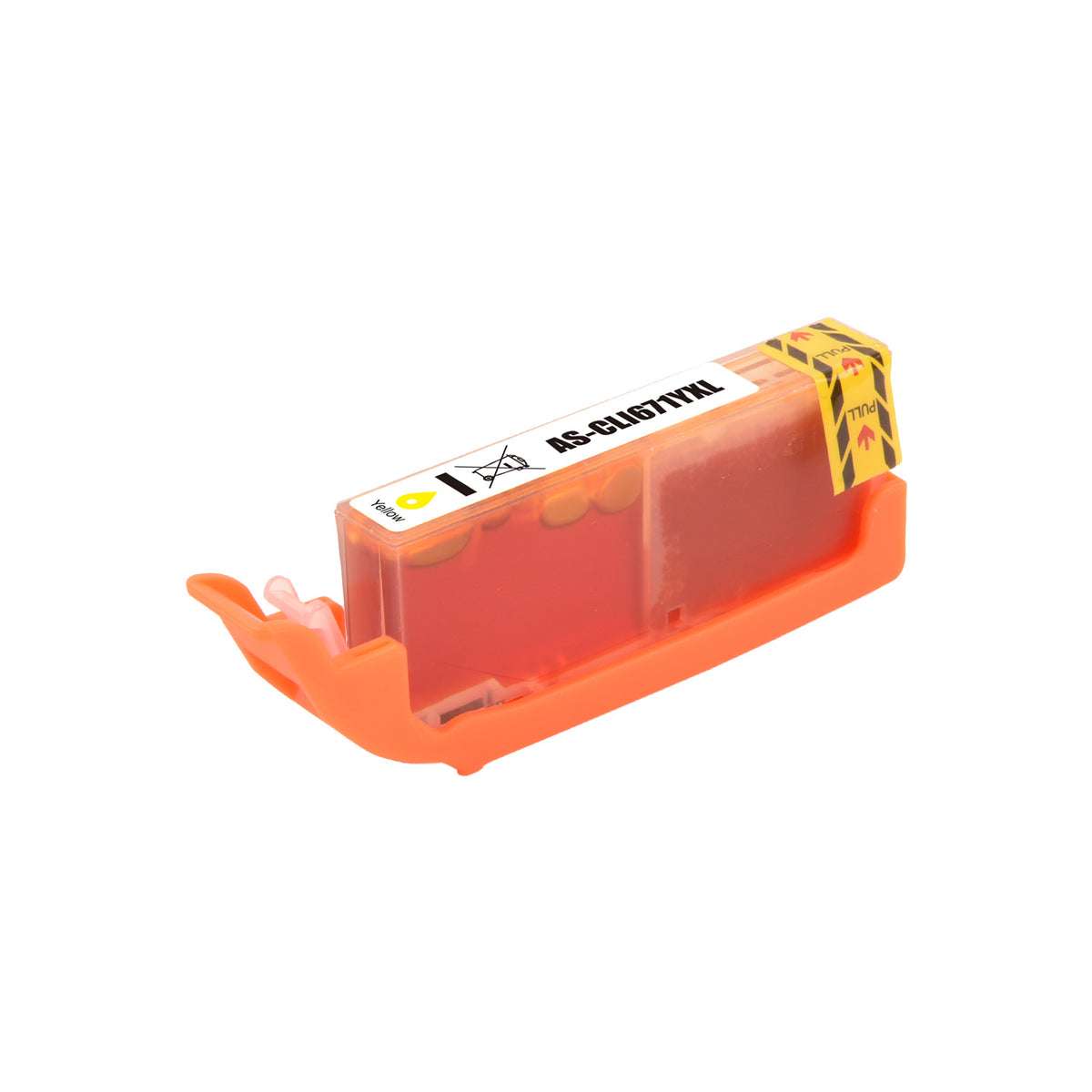 Compatible Canon CLI671XL Yellow Ink Cartridge - AS-CLI671YXL