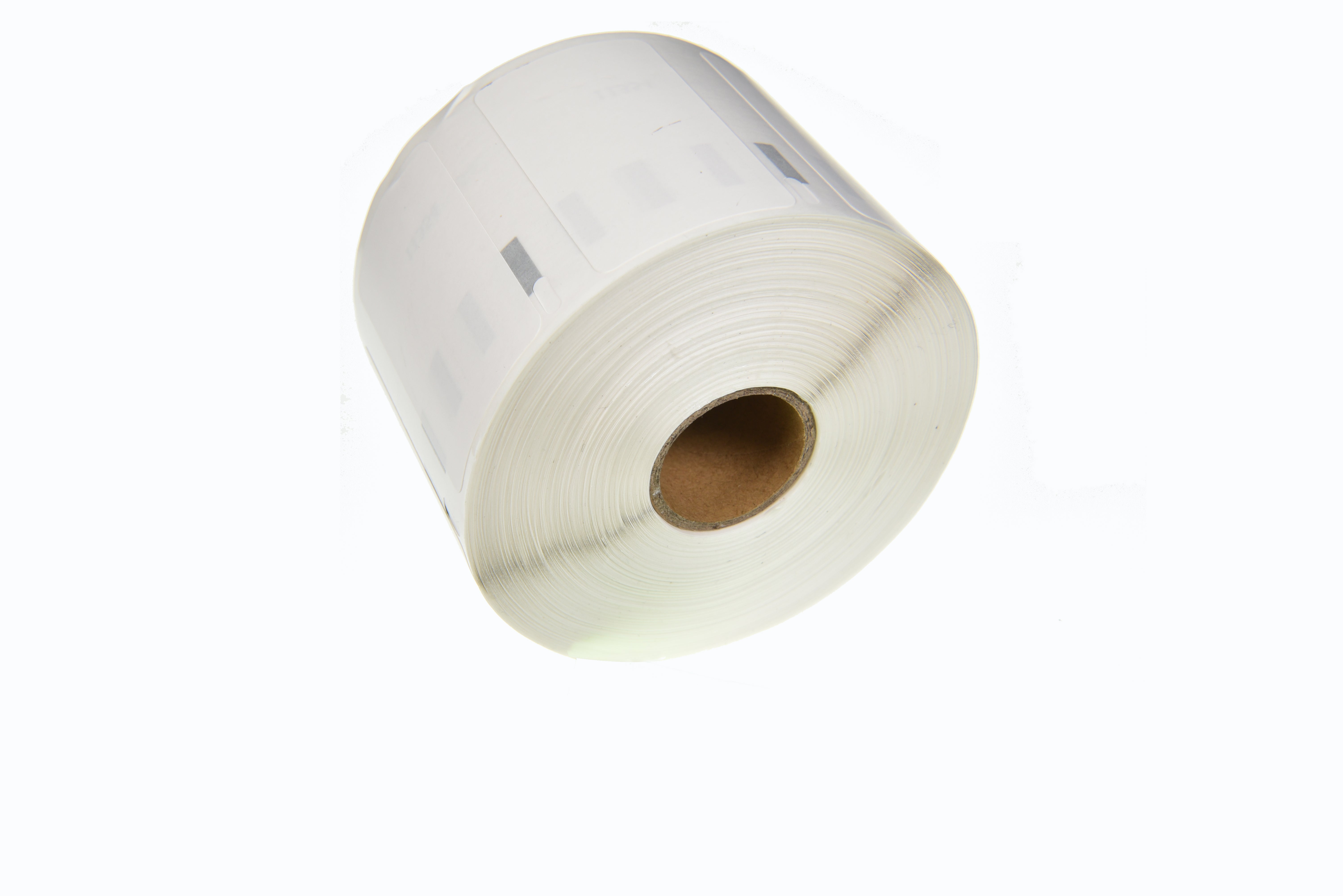 Compatible Dymo LW11354 Label Roll Black on White 57mm x 32mm - AS-DLW11354