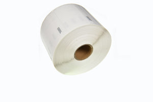 Compatible Dymo LW11354 Label Roll Black on White 57mm x 32mm - AS-DLW11354