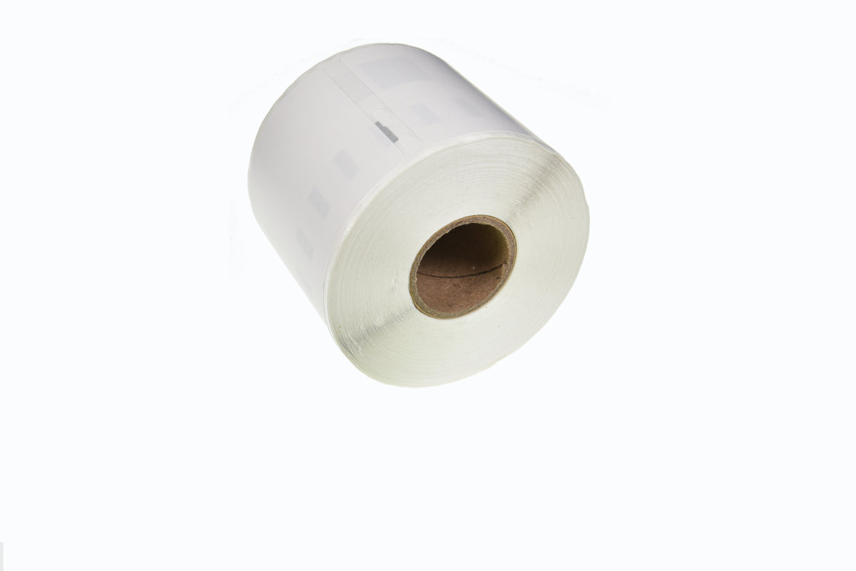 Compatible Dymo LW99014 Label Roll Black on White 54mm x 101mm - AS-DLW99014