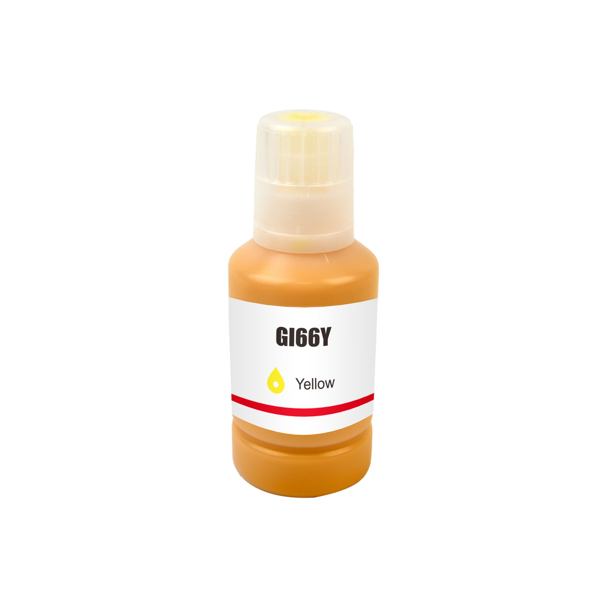Compatible Canon GI66 Yellow Ink Bottle - AS-GI66Y